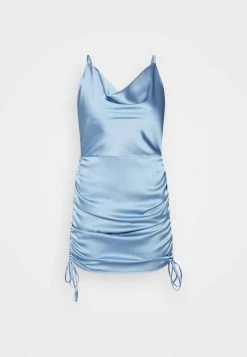 WAL G. ARCHIE ROUCHED MINI DRESS - Cocktail Dress / Party Dress - Powder Blue -WAL G. Sales Store 5a5cd7b16fea4553873f7c9d4f783fb6