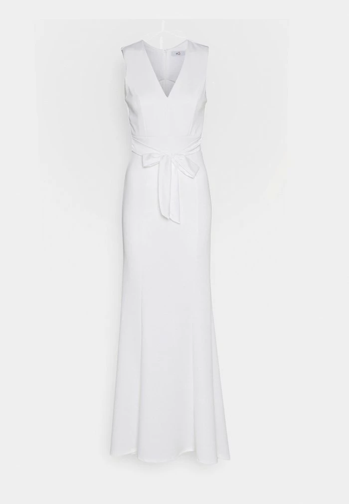 WGXZL WEDDING - MARIETTA V NECK MAXI DRESS - Occasion wear - white WAL G. WGXZL WEDDING - MARIETTA V NECK MAXI DRESS - Occasion Wear - White -WAL G. Sales Store 5c94807e3acd41c1aca3a2e228c78996