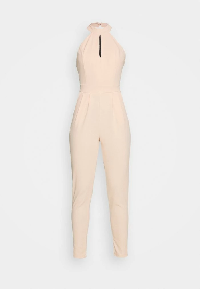 SHAZNY HALTER NECK - Jumpsuit - salmon pink WAL G. SHAZNY HALTER NECK - Jumpsuit - Salmon Pink -WAL G. Sales Store 5c9c72cdb01c4cdda442966ec77dec7c