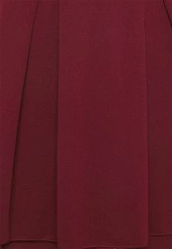 WAL G. CHERYL HALTER NECK SKATER DRESS - Day Dress - Wine -WAL G. Sales Store 5d3008f58c19440eacd3fc76b4490a5b