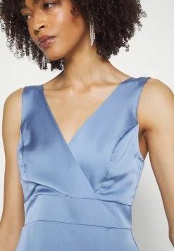 WAL G. WGXZL WEDDING - BREATH TAKING WRAP V NECK DRESS - Occasion Wear - Powder Blue -WAL G. Sales Store 5d6736fa1b224e4fae75568c9ed93408