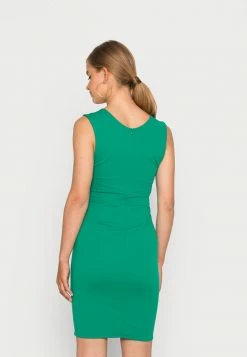 WAL G. MALCOLM ROUND NECK PLEAT MIDI DRESS - Shift Dress - Leaf Green -WAL G. Sales Store 5ebb8f3d969a4664ac008b565b216cf0