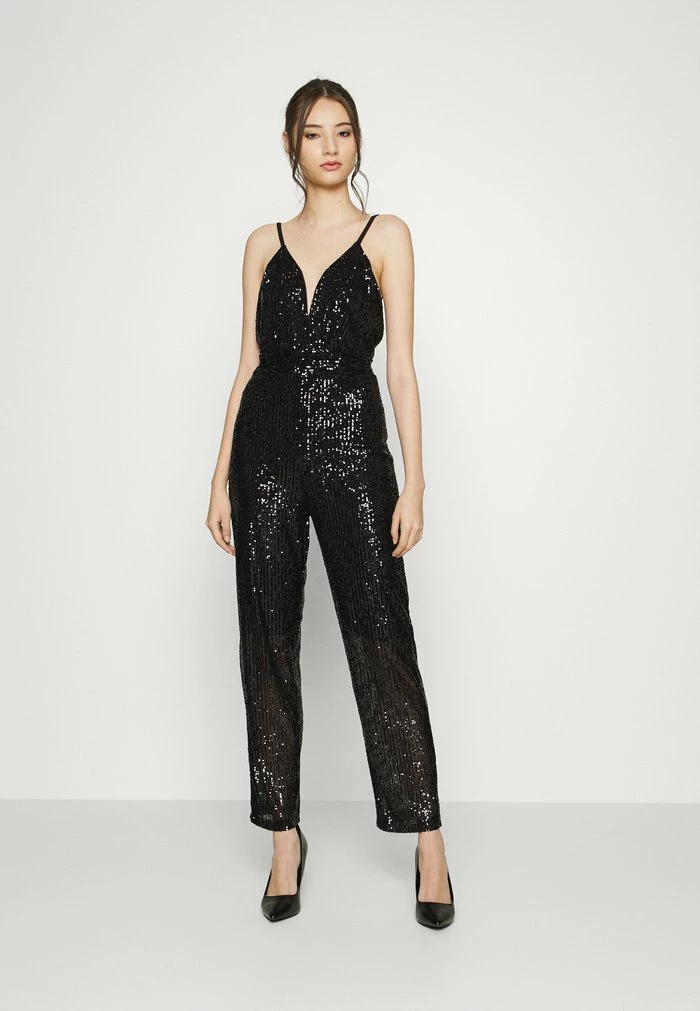 ZANYA - Jumpsuit - black WAL G. ZANYA - Jumpsuit - Black -WAL G. Sales Store 5fb57fe0a8f04bd5967681a59a934b99