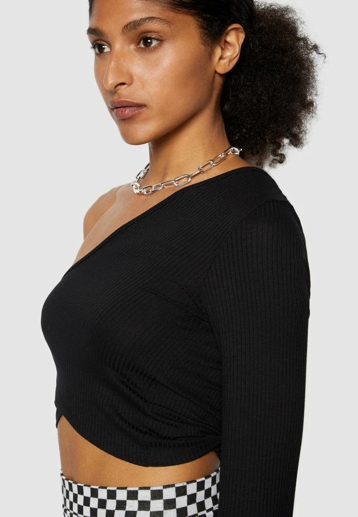 PHEOBE WRAP - Long sleeved top - black WAL G. PHEOBE WRAP - Long Sleeved Top - Black -WAL G. Sales Store 61c8348efe6944ab819dfb66bc85ea2a