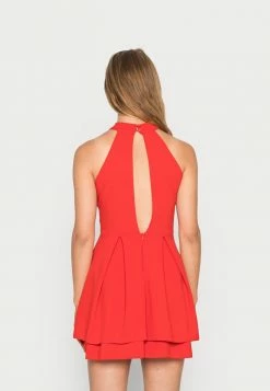 WAL G. CHERYL HALTER NECK SKATER DRESS - Day Dress - Red -WAL G. Sales Store 62fe3aba673341bab773c80ac09c315f