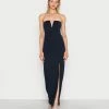 WAL G. ANNA V NECK DRESS - Occasion Wear - Navy Blue