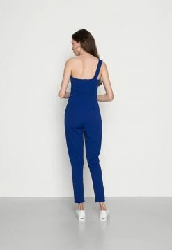 WAL G. WINNIE STRAIGHT LEG JUMPSUIT - Jumpsuit - Electric Blue -WAL G. Sales Store 645b0c80d2c44a2d8065c807eb9e7ae3