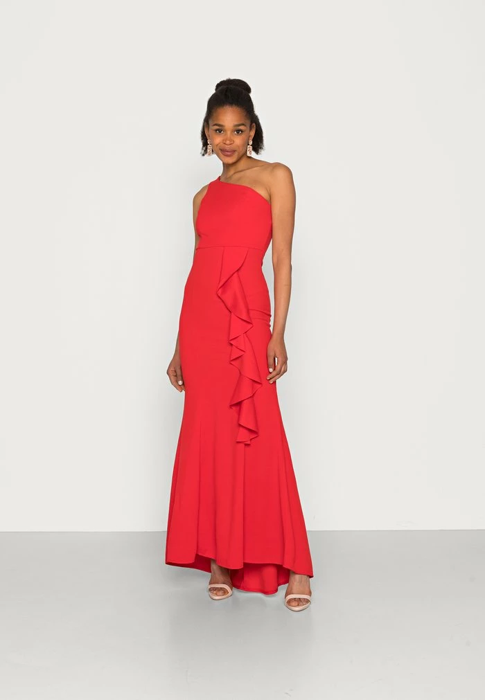 AYDA ONE SHOULDER DRESS - Occasion wear - red WAL G. AYDA ONE SHOULDER DRESS - Occasion Wear - Red -WAL G. Sales Store 647139b601ad483aa9d7b2fc946d9ace