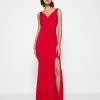 WAL G. ROSIE CUT OUT - Maxi Dress - Red