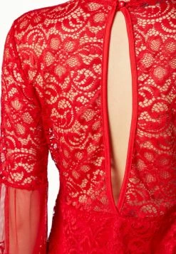 WAL G. DETAIL MINI DRESS - Cocktail Dress / Party Dress - Red 5 WAL G. DETAIL MINI DRESS - Cocktail Dress / Party Dress - Red -WAL G. Sales Store 6606ae6b3f5441ad9453d6bbce83e26f