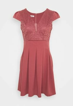 WAL G. VIMMY SKATER DRESS - Jersey Dress - Dark Mauve -WAL G. Sales Store 66758373d4bc495e91f059624266f571