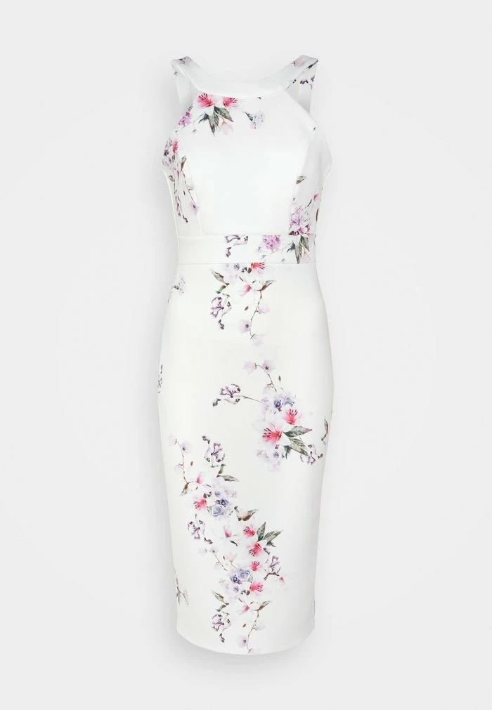 WGXZL WEDDING - PALOMA ROUND NECK MIDI DRESS - Cocktail dress / Party dress - pink WAL G. WGXZL WEDDING - PALOMA ROUND NECK MIDI DRESS - Cocktail Dress / Party Dress - Pink -WAL G. Sales Store 673aa101f2b4479faffb0b96b445915e