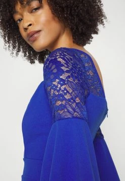 WAL G. WGXZL WEDDING - FLORA FLARE SLEEVE SKATER DRESS - Cocktail Dress / Party Dress - Electric Blue 7 WAL G. WGXZL WEDDING - FLORA FLARE SLEEVE SKATER DRESS - Cocktail Dress / Party Dress - Electric Blue -WAL G. Sales Store 6774ec5943ce4e8ca4319d20b0693ae7