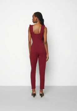 WAL G. RAYNA RUFFLED - Jumpsuit - Berry Wine 2 WAL G. RAYNA RUFFLED - Jumpsuit - Berry Wine -WAL G. Sales Store 67ea17d5da404c919538168036a2d1d1