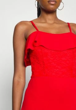 WAL G. EMAAN MIDI DRESS - Jersey Dress - Red -WAL G. Sales Store 688676025c9648118adf66f7c7baa158