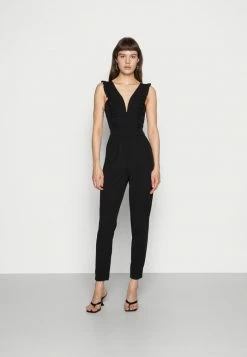 WAL G. RAYNA RUFFLED - Jumpsuit - Black