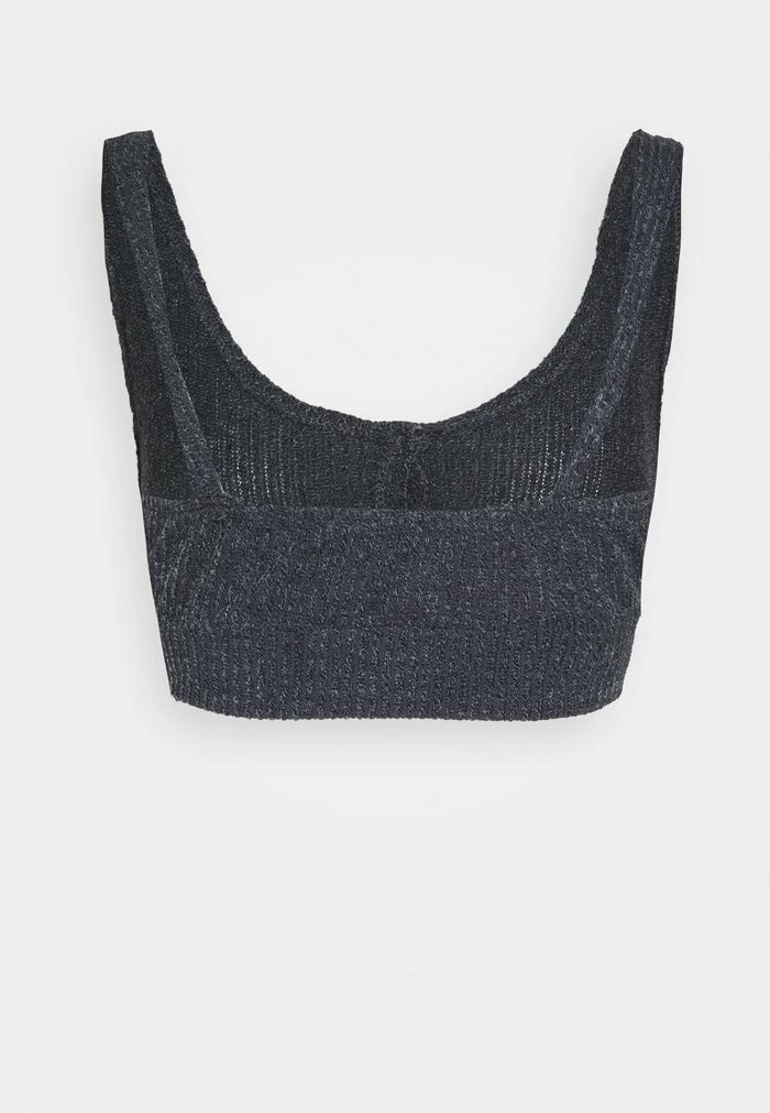 LOLA BUTTON - Top - dark grey WAL G. LOLA BUTTON - Top - Dark Grey -WAL G. Sales Store 69cb7771feda410984db4d76b48b8e97