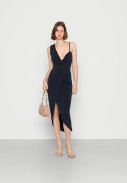 WAL G. LUNA ONE SLEEVE MIDI DRESS - Cocktail Dress / Party Dress - Navy 1 WAL G. LUNA ONE SLEEVE MIDI DRESS - Cocktail Dress / Party Dress - Navy -WAL G. Sales Store 6a260cfbc3254cc3ae2fe6e7c4d82dec