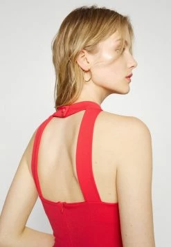 WAL G. SASHA FRILL NECK MIDI DRESS - Jersey Dress - Coral 4 WAL G. SASHA FRILL NECK MIDI DRESS - Jersey Dress - Coral -WAL G. Sales Store 6c808285f2904b8d8e39ed332d8c19a3