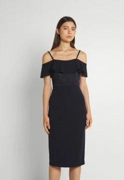 WAL G. EMAAN MIDI DRESS - Jersey Dress - Navy Blue