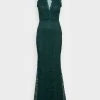 WAL G. SLEEVELESS MAXI - Occasion Wear - Forest Green