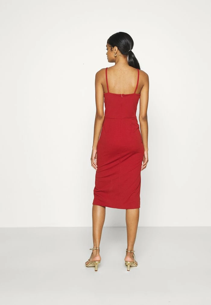 SHERRIE MIDI DRESS - Cocktail dress / Party dress - burnt orange WAL G. SHERRIE MIDI DRESS - Cocktail Dress / Party Dress - Burnt Orange -WAL G. Sales Store 6ff4c0a1f62f41fab9833fa6413ffbdb