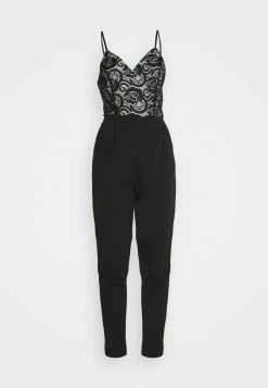WAL G. FARI - Jumpsuit - Black/white -WAL G. Sales Store 70458d380d4d486ab86cb2e950768571