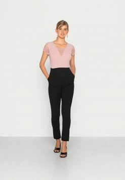 WAL G. TWO TONE - Jumpsuit - Black/blush Pink