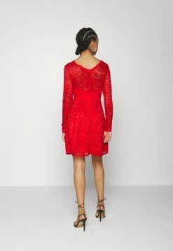 WAL G. ALMA SKATER DRESS - Cocktail Dress / Party Dress - Red -WAL G. Sales Store 710a481d07974c19ac16f7ad91955b92