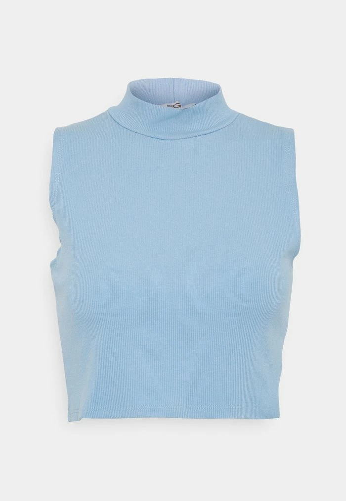 PATON HIGH NECK VEST - Print T-shirt - cornflour blue WAL G. PATON HIGH NECK VEST - Print T-shirt - Cornflour Blue -WAL G. Sales Store 71897d7837f345e0a6c91c7ec3b2d903