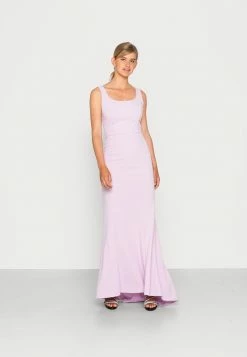 WAL G. WGXZL WEDDING - KISS ME SQUARE NECK MAXI DRESS - Occasion Wear - Lavender