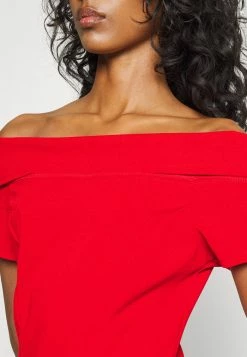 WAL G. LOVE OFF THE SHOULDER MIDI DRESS - Shift Dress - Red 5 WAL G. LOVE OFF THE SHOULDER MIDI DRESS - Shift Dress - Red -WAL G. Sales Store 7259207638214d4bb4074678c2994707