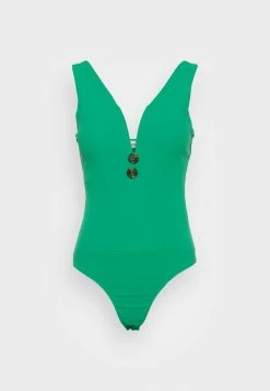 WAL G. TORTOISE BUTTON BODY - Top - Leaf Green 3 WAL G. TORTOISE BUTTON BODY - Top - Leaf Green -WAL G. Sales Store 752ba51fc2704f90bcd6ce2ff26b2a25