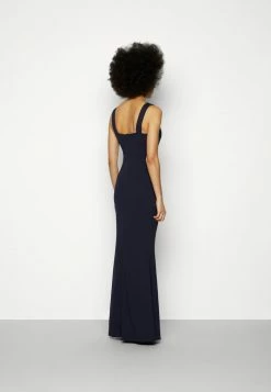 WAL G. TAYLOR V NECK DRESS - Occasion Wear - Navy Blue -WAL G. Sales Store 75e9cb3b7d7540dd83b04a87c6fcde0b