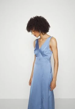 WAL G. WGXZL WEDDING - BREATH TAKING WRAP V NECK DRESS - Occasion Wear - Powder Blue -WAL G. Sales Store 7b45867b48134b3a9416da9f46754f9d