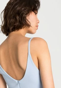 WAL G. STRAPPY SQUARE NECK MIDI DRESS - Shift Dress - Cornflower Blue -WAL G. Sales Store 7bb3c75e6a1b49a2999cfb00f57bb3a9