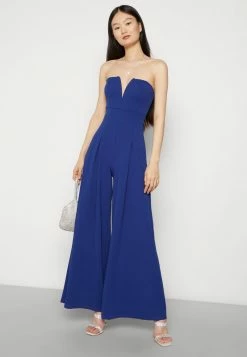 WAL G. TINA V-NECK - Jumpsuit - Electric Blue -WAL G. Sales Store 7c5eaf5f6b98480195a5be30802c3ee8
