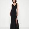 WAL G. ROSIE CUT OUT - Maxi Dress - Black