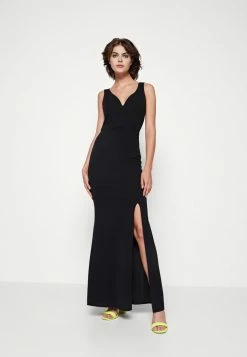 WAL G. ROSIE CUT OUT - Maxi Dress - Black