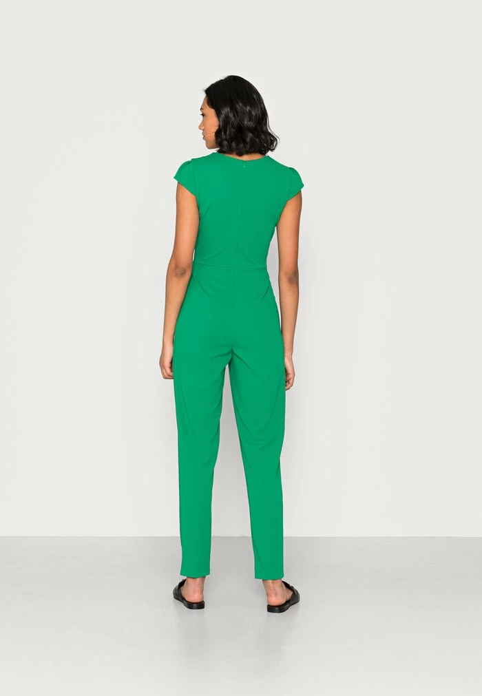 SHORT SLEEVE V NECK - Jumpsuit - leaf green WAL G. SHORT SLEEVE V NECK - Jumpsuit - Leaf Green -WAL G. Sales Store 7e2a62a01afd4dfb940679232065ff9a