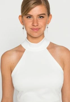 WAL G. SARA HALTER NECK MAXI DRESS - Occasion Wear - White -WAL G. Sales Store 7ef17b290b9f4ddaa64dbdc9fd548b3d