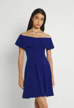 WAL G. STACEY SKATER DRESS - Cocktail Dress / Party Dress - Electric Blue