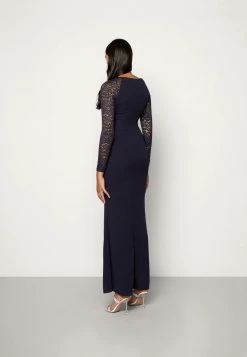 WAL G. SLEEVE MAXI - Occasion Wear - Navy Blue -WAL G. Sales Store 837c64e22f224803a28e32de73d5b312