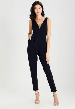 WAL G. V NECK - Jumpsuit - Navy