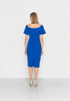 WAL G. ELDAR OFF THE SHOULDER ZIP FRONT MIDI DRESS - Shift Dress - Electric Blue 2 WAL G. ELDAR OFF THE SHOULDER ZIP FRONT MIDI DRESS - Shift Dress - Electric Blue -WAL G. Sales Store 85ba0c530ef84e7ea4e6de03174d39e2