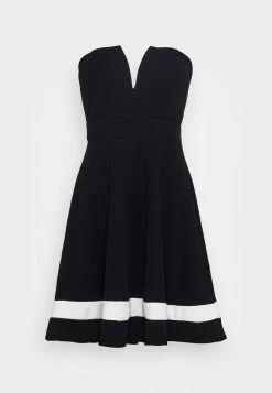 WAL G. BELINDA CUPPED SKATER DRESS - Cocktail Dress / Party Dress - Navy/white 3 WAL G. BELINDA CUPPED SKATER DRESS - Cocktail Dress / Party Dress - Navy/white -WAL G. Sales Store 86e6751327ae403ab12ee04417949478