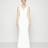 WAL G. WGXZL WEDDING - HENNY V NECK MAXI DRESS - Occasion Wear - White