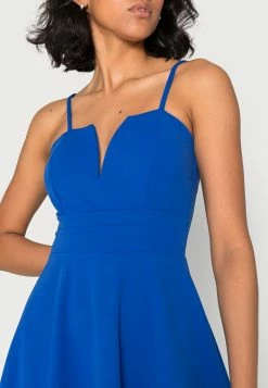 WAL G. PAOLA NECK SKATER DRESS - Cocktail Dress / Party Dress - Electric Blue 4 WAL G. PAOLA NECK SKATER DRESS - Cocktail Dress / Party Dress - Electric Blue -WAL G. Sales Store 8c85a7c17d9f4b5c858cff6048baffa9