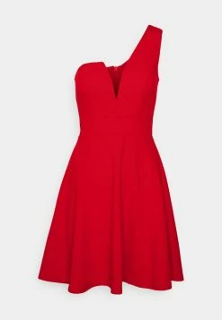 WAL G. GIGI ONE SHOULDER SKATER DRESS - Cocktail Dress / Party Dress - Red 4 WAL G. GIGI ONE SHOULDER SKATER DRESS - Cocktail Dress / Party Dress - Red -WAL G. Sales Store 8c8af6a27838461fabce4de481a53035