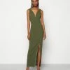 WAL G. HARRY MAXI DRESS - Occasion Wear - Olive Green